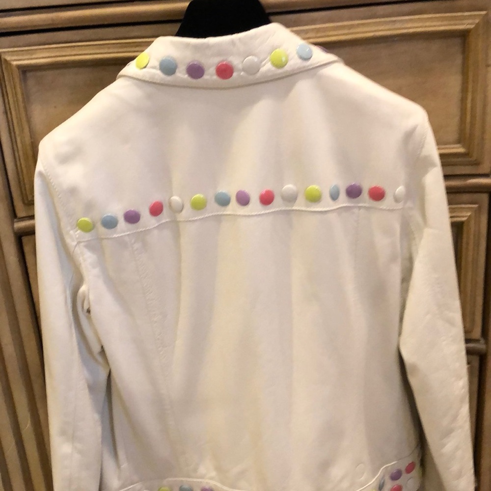 Leather jacket. - Picture 6 of 7